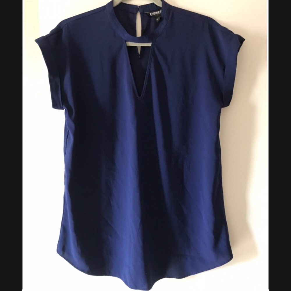EXPRESS M Navy Blouse